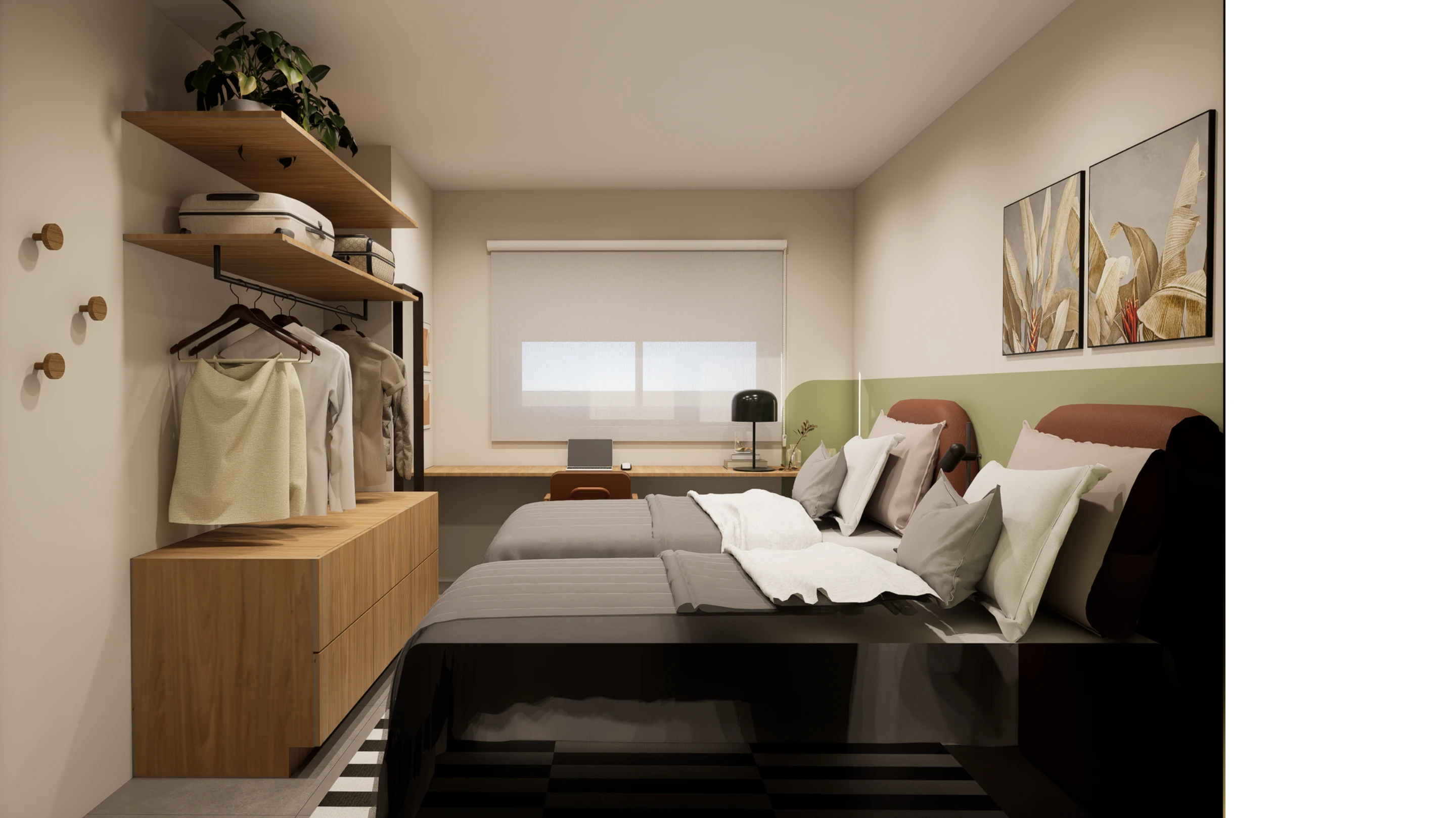 Apê Porto - Quarto 01 / Hóspedes (Página 18)